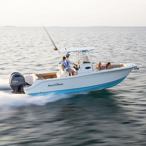 Lancha de console central com motor de popa - 2602 LEGACY - Nautic Star Boats - bimotor / de pesca esportiva / em fibra de vidro