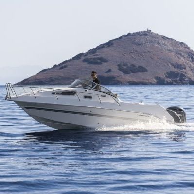 Lancha Cabin Cruiser com motor de popa - 660 - Drago Boats - open / máx. 6 pessoas / com solário
