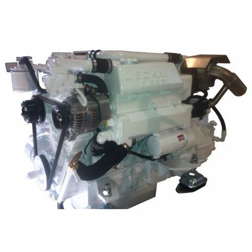 Motor de centro - SD 459 T - SCAM-Marine d.o.o. - a diesel / para embarcação de recreio / turbo