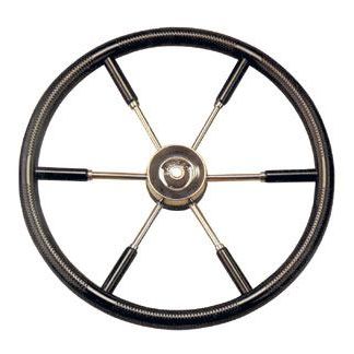 Volante para barco a motor em aço inoxidável - Tip 9 - SCAM-Marine d.o.o. - em mogno