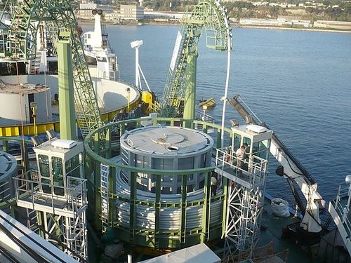Plataforma rotativa de instalação de cabos submarinos para navio especializado - SPE 700 - CIMOLAI TECHNOLOGY SPA