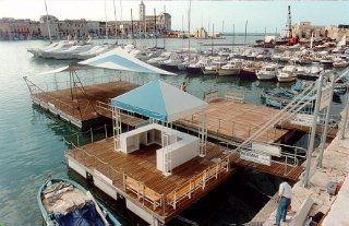 Plataforma flutuante - Ingemar - para marina