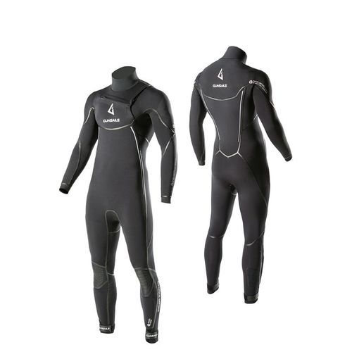 Roupa completa de neoprene para esportes aquáticos - FORCE FZ SEMIDRY - Gun Sails - de mangas longas / em peça única / 5 mm