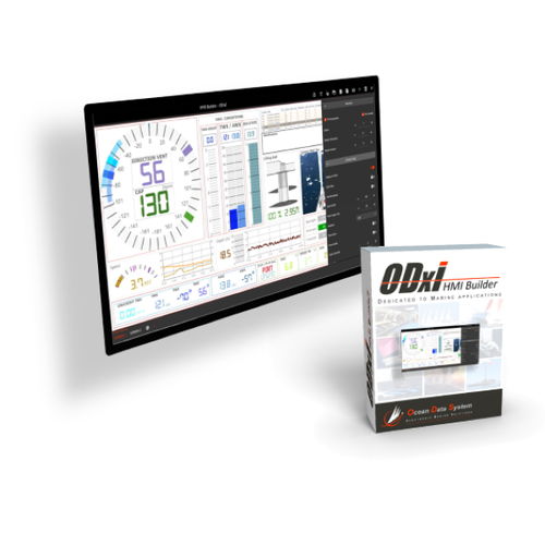 Software de análise - ODxI : HMI Builder  - OCEAN DATA SYSTEM - de monitoramento / de diário de bordo eletrônico / de controle
