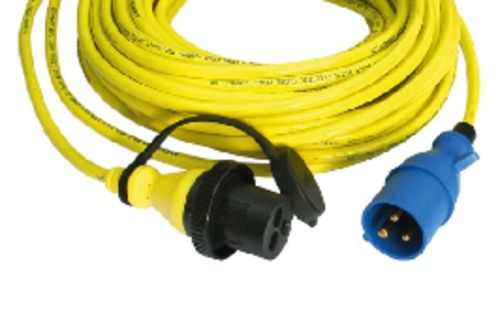 Cabo elétrico - MP16 10A/250V - Ratio Electric BV - para píer / marítimo