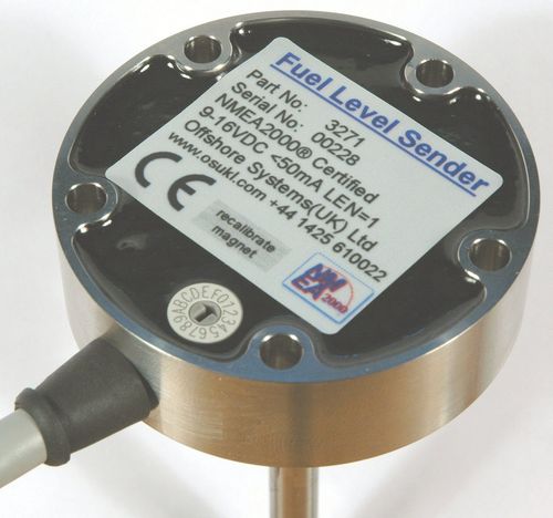 Indicador de nível - VOLUMETRIC - Oceanic Systems - para barco / com display LED / para tanque de combustível
