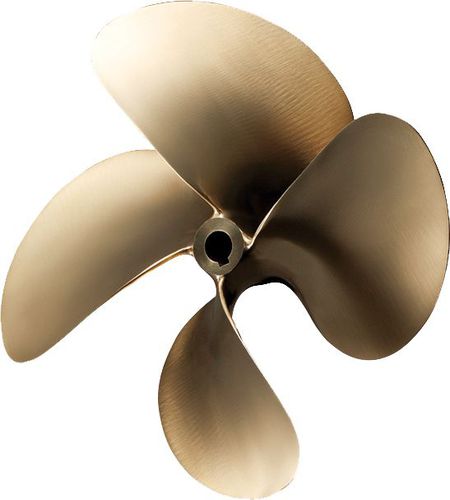 Hélice para lancha rápida - HYDRASKEW 4.73 - MAUCOUR FRANCE - skew / com linha de eixo / 4 pás