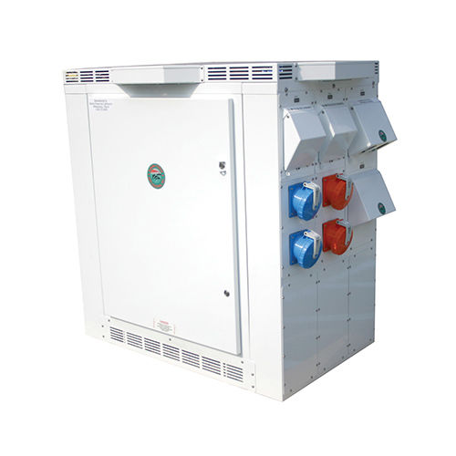 Torre de distribuição elétrica - MegaYacht - Eaton - para píer / em aço inoxidável / compacta