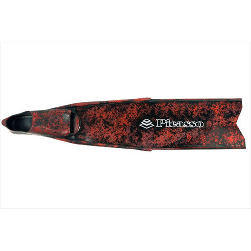 Nadadeira para pesca submarina - MASTER FIBER  - Picasso SG - de borracha / fechada / verde