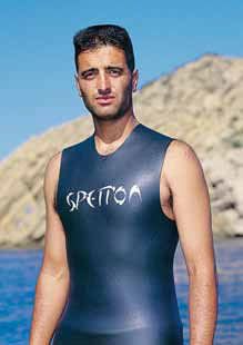 Camiseta de neoprene sem mangas - GLIDE SKIN - SPETTON