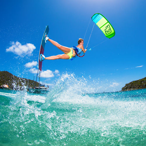 Pipa de kitesurf tipo C - SCULP - Crazy Fly s.r.o. - híbrida / Delta / de Freeride
