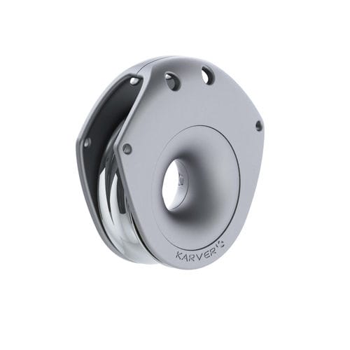 Moitão simples - KBR65  - KARVER SYSTEMS - de alta resistência / com abertura / com fixação têxtil