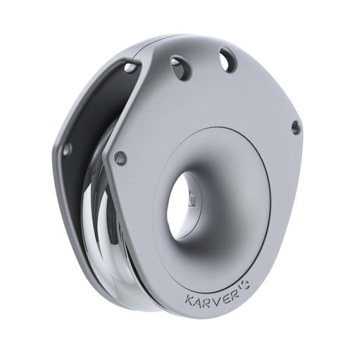 Moitão simples - KBR80  - KARVER SYSTEMS - de alta resistência / com abertura / com fixação têxtil