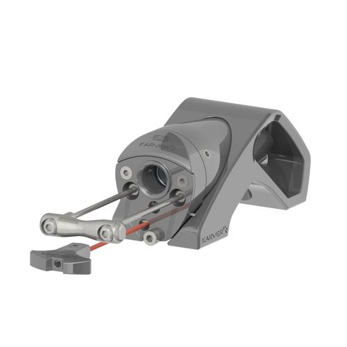 Stopper para veleiro - KJ10 - KARVER SYSTEMS - com mordentes / simples / em alumínio