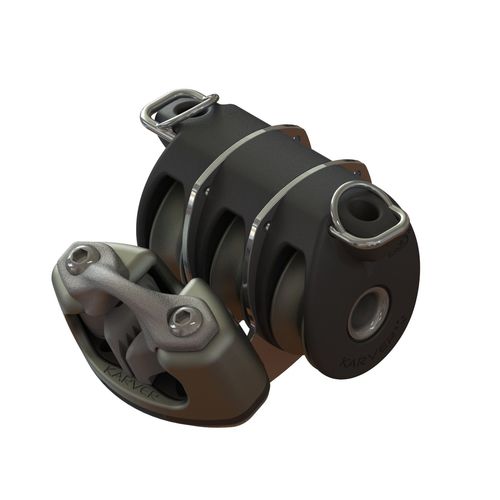 Moitão triplo - KBO6J - KARVER SYSTEMS - com mordedor / com mordente / ø máx. corda: 10 mm