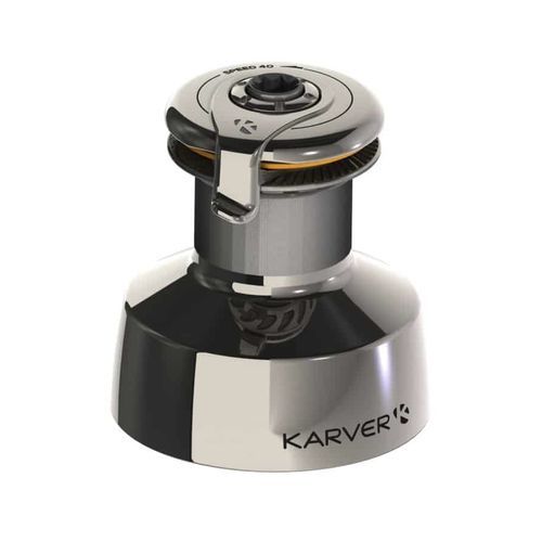 Catraca 4 velocidades - KSW40 - KARVER SYSTEMS - em aço inoxidável / para veleiro de regata / para iate à vela