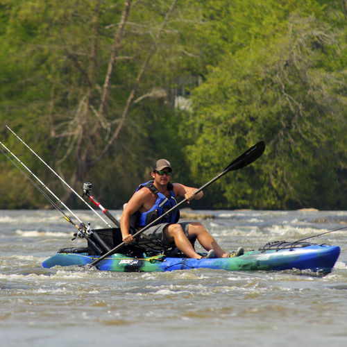 Caiaque aberto - Coosa X - Jackson Kayak - de pesca / para adulto / individual