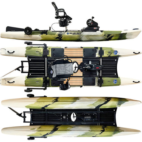 Caiaque aberto - 360 Angler - Jackson Kayak - de pesca / para adulto / individual