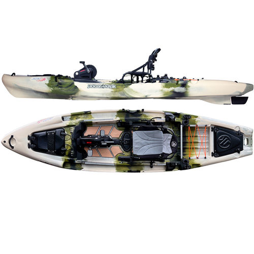 Caiaque aberto - Big Rig FD - Jackson Kayak - de pesca / para adulto / individual