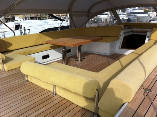 Tecido náutico para decoração de área interna - Reliance - FMG - Sailmaker International - felpudo