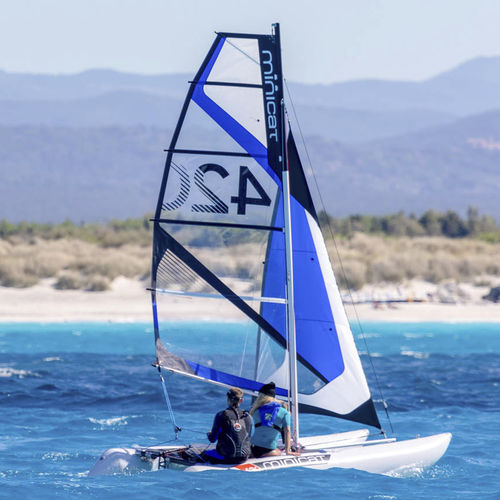 Catamarã esportivo inflável - 420 EMOTION - MiniCat Worldwide - individual / múltiplo / desmontável