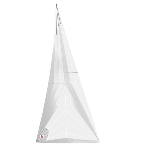 Genoa - GSE DELTA - DELTA Voiles - para veleiro de cruzeiro / cross-cut / em poliéster