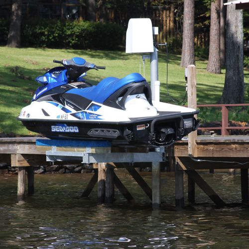 Sistema elevador de jet-ski - Boat Hoist USA