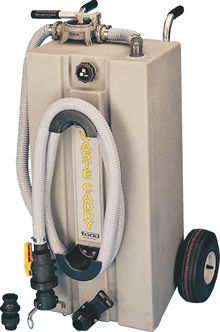 Sistema de sucção de esgoto móvel - Waste Caddy - Todd Marine Products - para barco