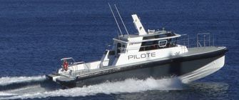 Barco profissional barco para transporte de pilotos - HEVA  - H2X Yachts & Ships - com motor de centro
