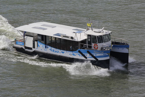 Ferry de passageiros catamarã - AQUACAT  - H2X Yachts & Ships