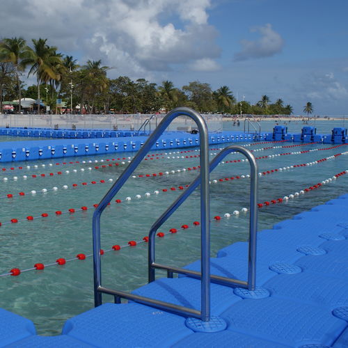 Escada para plataforma de popa - 400810 - JETFLOAT INTERNATIONAL - para píer / fixa / de embarque