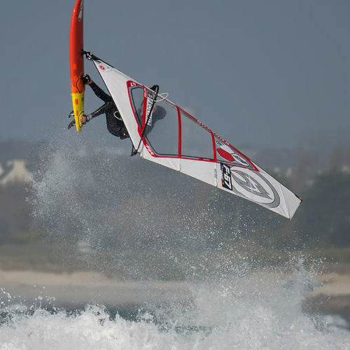 Vela para prancha de Wave - PW4 - HOT SAILS MAUI - de Speed / de salto / 4 talas