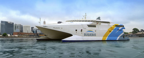 Ferry para transporte de veículos catamarã - ATLANTIC III - INCAT - de alta velocidade