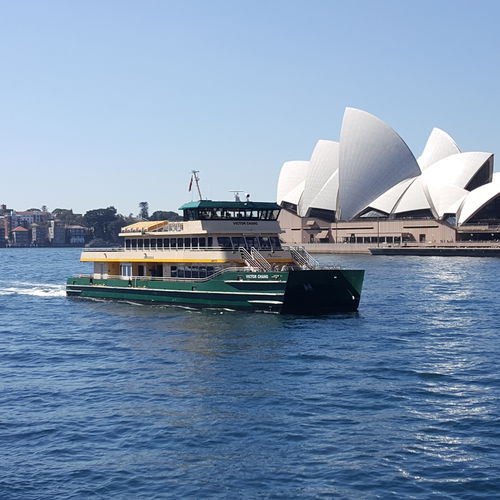 Ferry de passageiros catamarã - VICTOR CHANG - INCAT - de alta velocidade