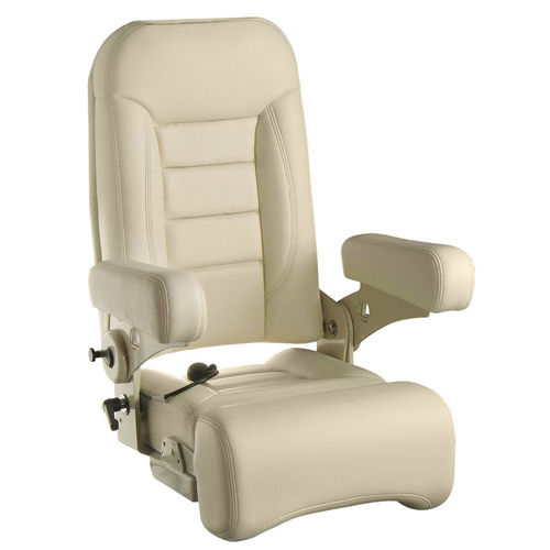 Assento de piloto - TRADEWINDS HB WITH FLIP BOLSTER  - Llebroc Industries - concha / de operador / de modelo semissentado