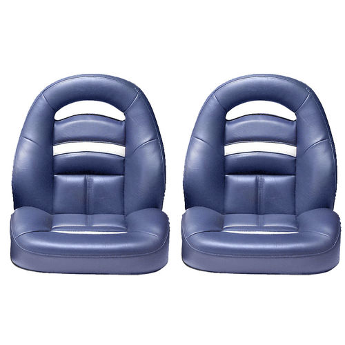 Assento concha - 4BLL201BO - Llebroc Industries - de bass boat / de 2 lugares / preto