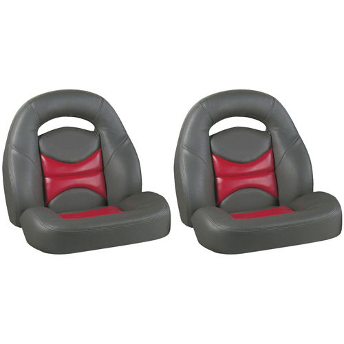Assento concha - 4BLL204BO - Llebroc Industries - de bass boat / de 2 lugares / multicores