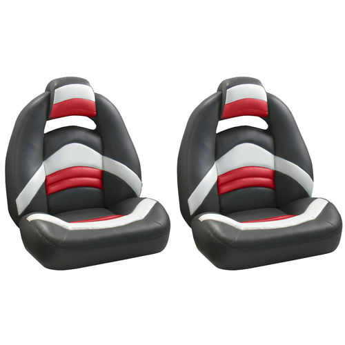 Assento concha - 307 - Llebroc Industries - de bass boat / de 2 lugares / multicores