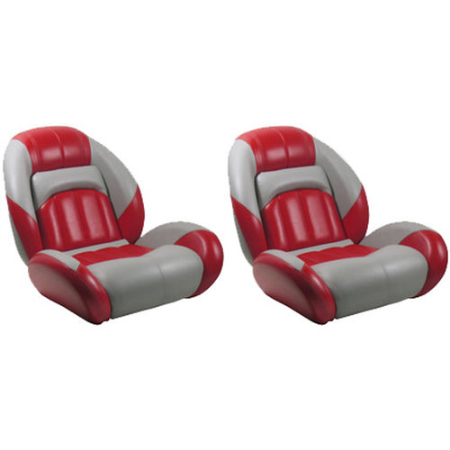Assento concha - PRO XL - Llebroc Industries - de bass boat / de 2 lugares / multicores