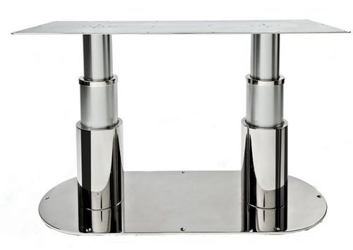 Pé de mesa ajustável - 20.18898B2 / 2 - Atep Italia - elétrico / em aço inoxidável