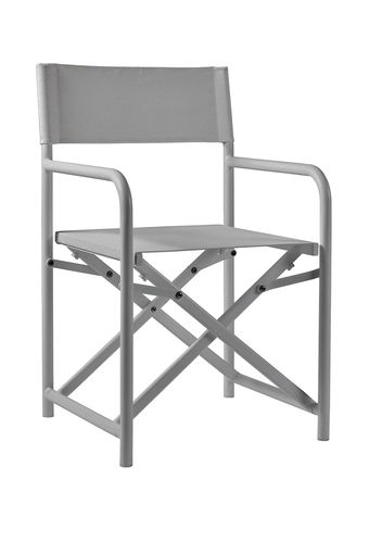 Cadeira estilo diretor de cinema para barco - PAROS - Valdenassi - para iate / dobrável / cinza