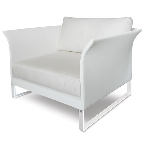 Poltrona para iate - KONFY  | Lounge Chair 75 - Valdenassi - em tecido / metálica / marrom