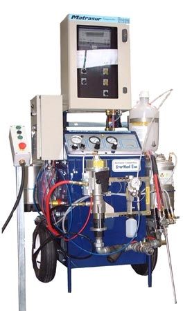 Máquina injetora para RTM - LIGHT - Matrasur Composites - para estaleiro naval