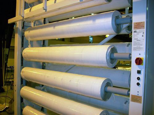 Suporte de armazenamento para estaleiro naval - Textile Carousel  - Vidir Machine Inc. - rotativo / motorizado