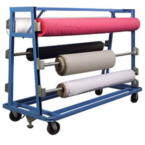 Suporte de armazenamento para estaleiro naval - A-Frame - Eastman Machine Company - para rolos de tecido / móvel