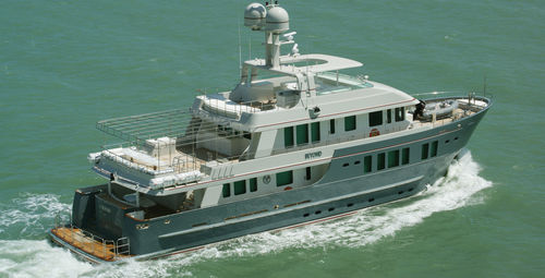 Superiate de cruzeiro - M/Y Beyond - Inace - com casa do leme / com casco de deslocamento / em aço