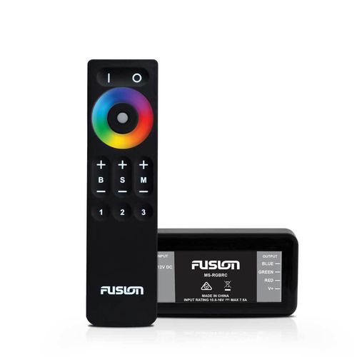 Controle remoto para leitor áudio - MS-RGBRC - Fusion electronics - das luzes / para barco / sem fio