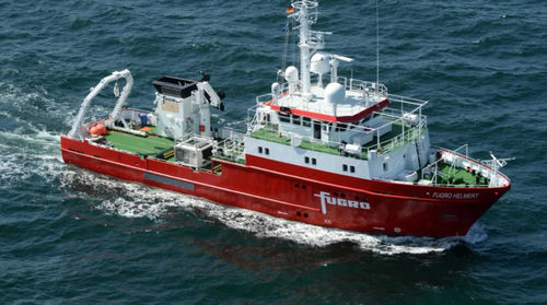 Navio hidrográfico - FUGRO HELMERT - Fassmer