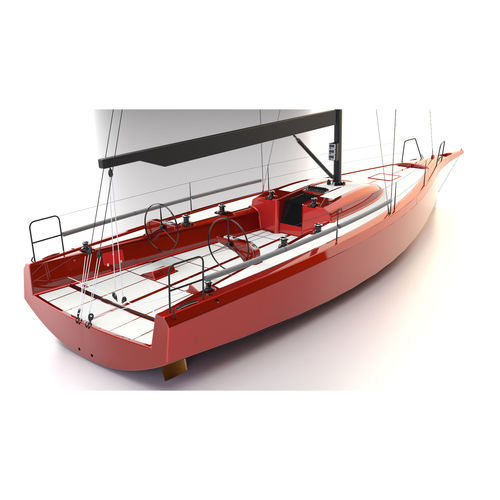 Veleiro de cruzeiro - 43 GRAND PRIX - ERYD YACHTS - em fibra de carbono / com leme duplo / com gurupés