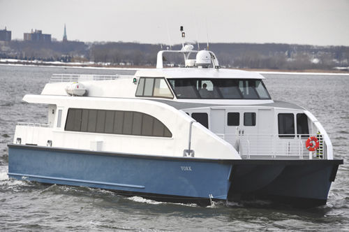 Barco profissional barco de passageiros - 72′ York - All American Marine - catamarã / com motor de centro / em alumínio